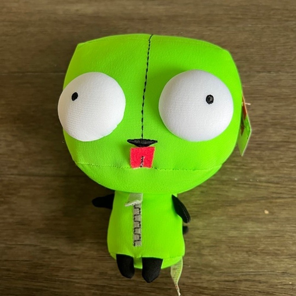 Invader Zim GIR Green Plush Hot Topic Exclusive by Gund Nickelodeon Toy NEW